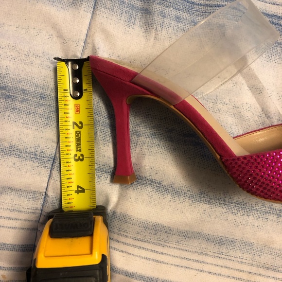 Women’s Vince Camuto pink sparkly high heels. Size 8. New. - Picture 5 of 5